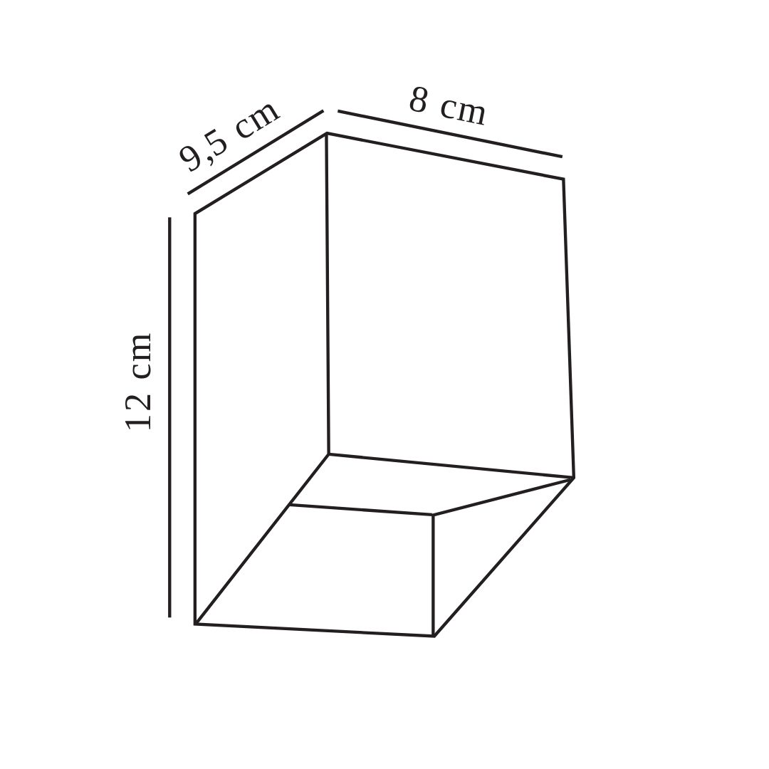 Metalowy kinkiet elewacyjny Nico w czarnym kolorze