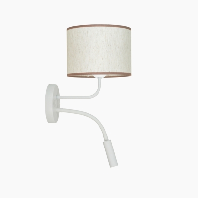 Nowoczesny kinkiet ścienny Hotelove z włącznikiem