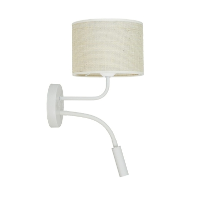 Elegancki kinkiet ścienny Hotelove z abażurem