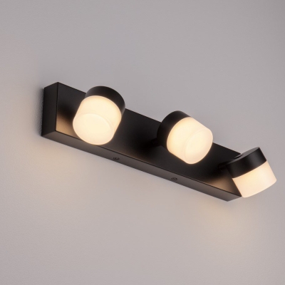 Potrójny kinkiet ścienny Nueva 3 do łazienki