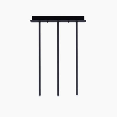 Potrójna lampa sufitowa Arani 3 LED na listwie