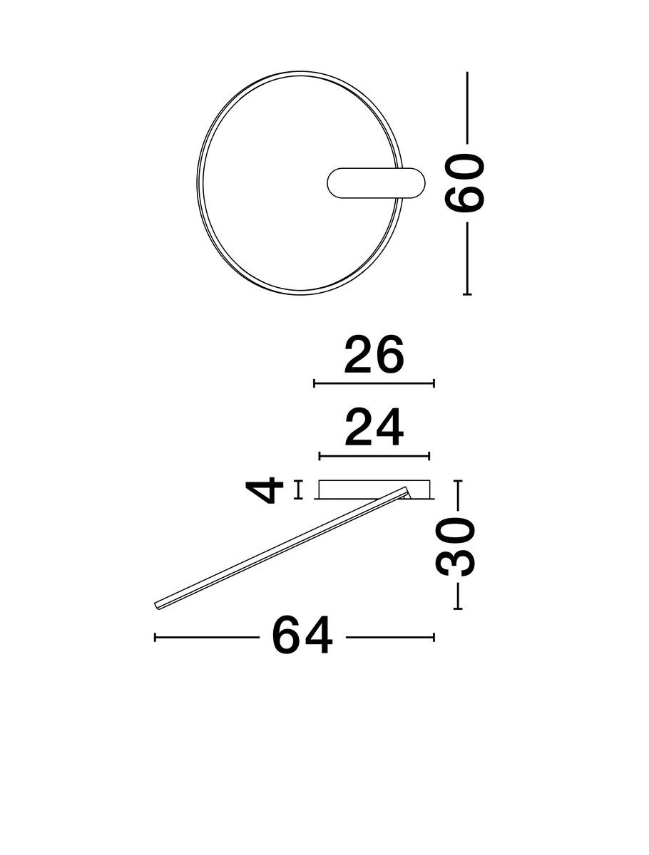 Biała lampa sufitowa na podłużnej podsufitce Comarapa
