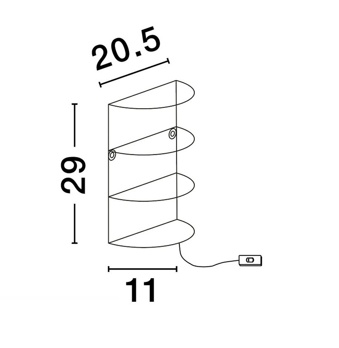Beżowa lampa ścienna Tambo z rattanowym kloszem