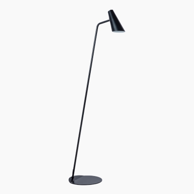 Prosta lampa podłogowa Noa z włącznikiem