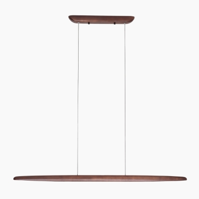 Drewniana lampa wisząca Woody LED