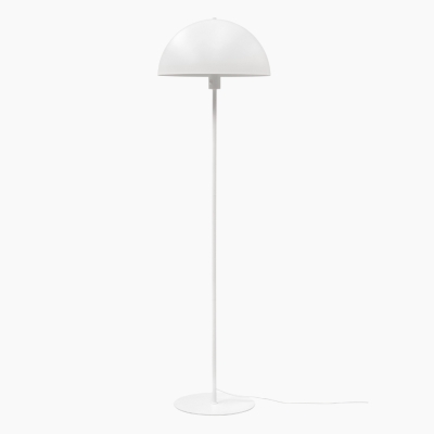 Metalowa lampa podłogowa Stockholm w białym kolorze