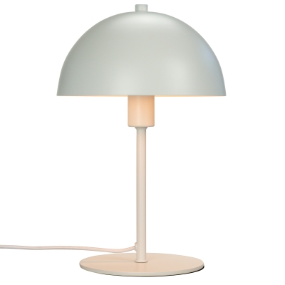 Metalowa lampa stołowa Malmo w białym kolorze