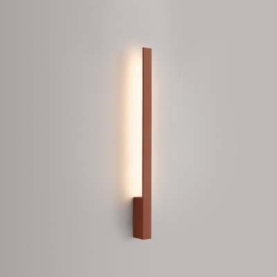 Pomarańczowa lampa ścienna LED Lahti M