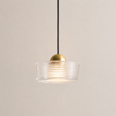 Elegancka lampa wisząca Lipari z transparentnym kloszem