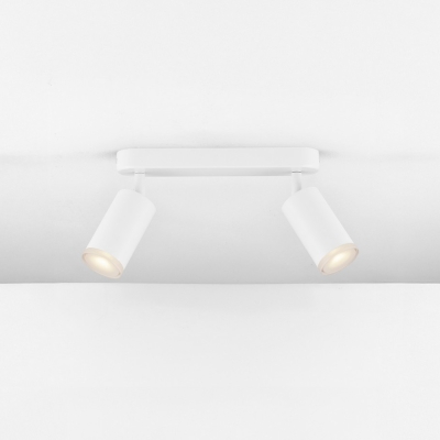 Podwójna lampa sufitowa Zenfaro 2 - biały kolor