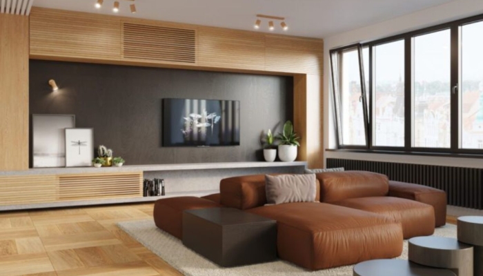 Lampa sufitowa do salonu