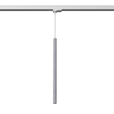 Lampa wisząca do systemu szynowego PASTELO beton G9 #W