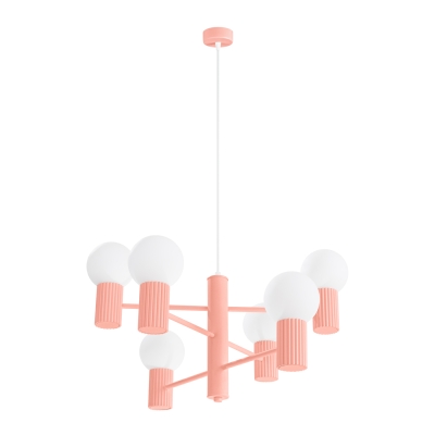 Duży żyrandol w nietypowym kolorze Globia 6