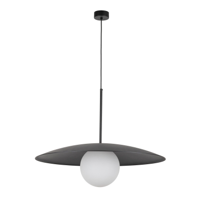 Czarna lampa wisząca w stylu japandi Slate