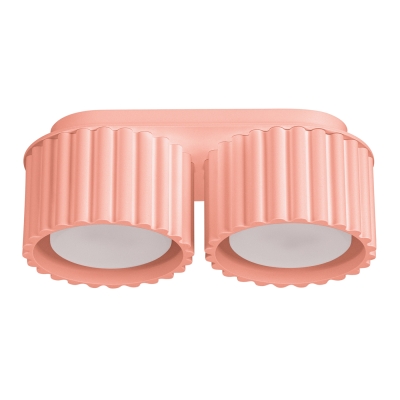 Brzoskwiniowa lampa sufitowa Medina 2