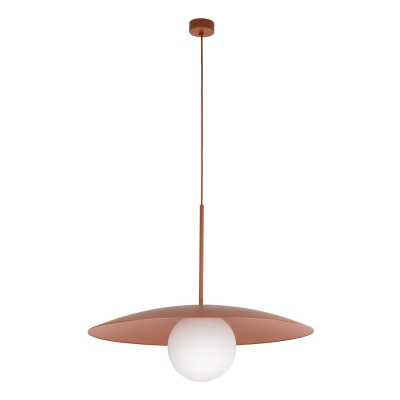 Lampa wisząca w ceglastym kolorze Slate