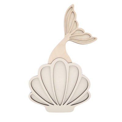 Dekoracyjna lampka ścienna dziecięca Ogon Syrenki