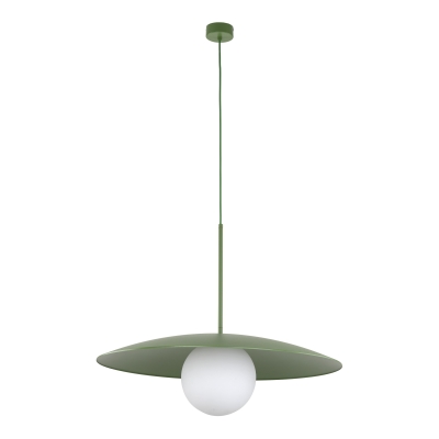 Wisząca lampa w zielonym kolorze Slate