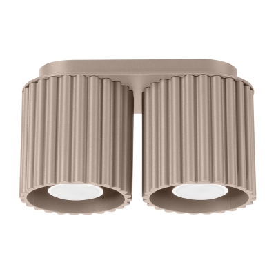 Lampa sufitowa Medina 2 GU10 - taupe