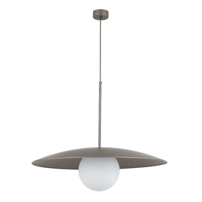 Brązowa lampa wisząca Slate - japandi