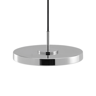 Minimalistyczna lampa wisząca Asteria Micro w kolorze stalowym