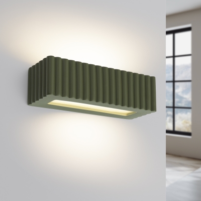 Zielony kinkiet ceramiczny Alice