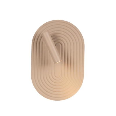 Lampa ścienna z reflektorem Carmino - taupe