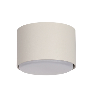 Szarobeżowy, mały spot sufitowy Orbis S