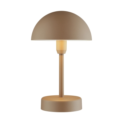 Przenośna lampa stołowa Ellen To-Go w kolorze brązowym
