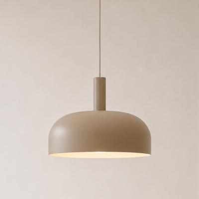Jasnobrązowa lampa wisząca Sandro 40 cm