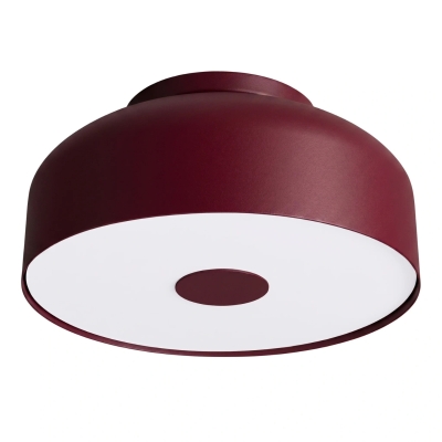 Burgundowy plafon sufitowy Moderno