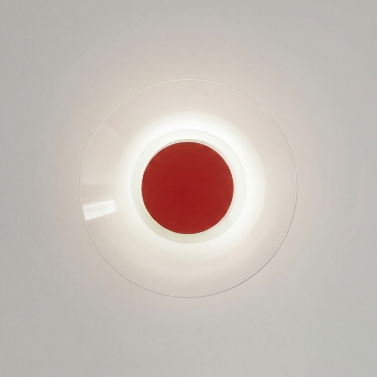 czerwona-lampa-scienna-led-akrylowa