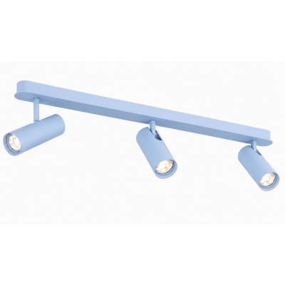 Regulowana lampa sufitowa Linca - baby blue