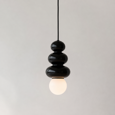 Elegancka lampa wisząca ze szkła Orlando Plus IP44