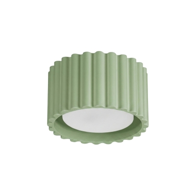 Szałwiowa lampa natynkowa Medina 10 cm
