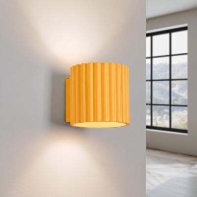 Lampa ścienna w żółtym kolorze Medina G9