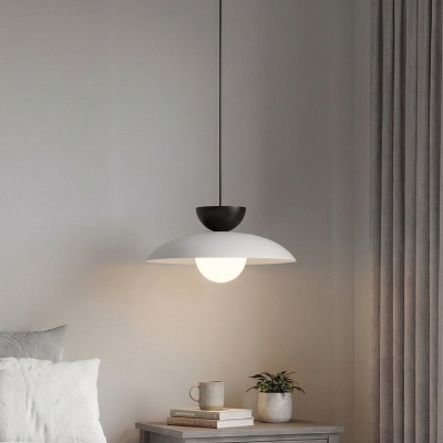 Lampa wisząca z dwukolorowym kloszem Nubo 30 cm