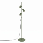 Lampa podłogowa Dolkar w kolorze soczystej oliwki