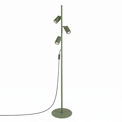 Lampa podłogowa Dolkar w kolorze soczystej oliwki