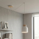 Lampa wisząca w stylu skandynawskim Arvi - podwieszana