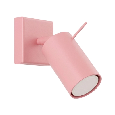 Lampa ścienna Arte w delikatnym różowym odcieniu