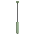 Lampa wisząca Dolkar w gustownym szałwiowym odcieniu
