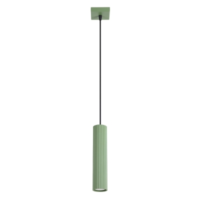 Lampa wisząca Dolkar w gustownym szałwiowym odcieniu