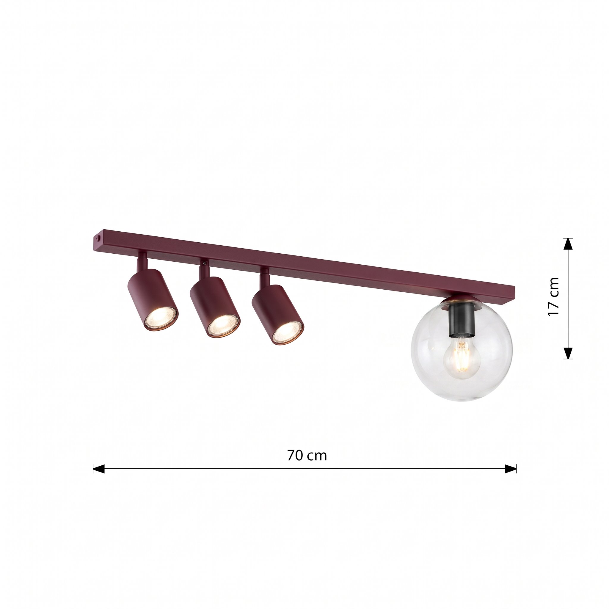 Lampa Avelin 4 o nowoczesnej formie