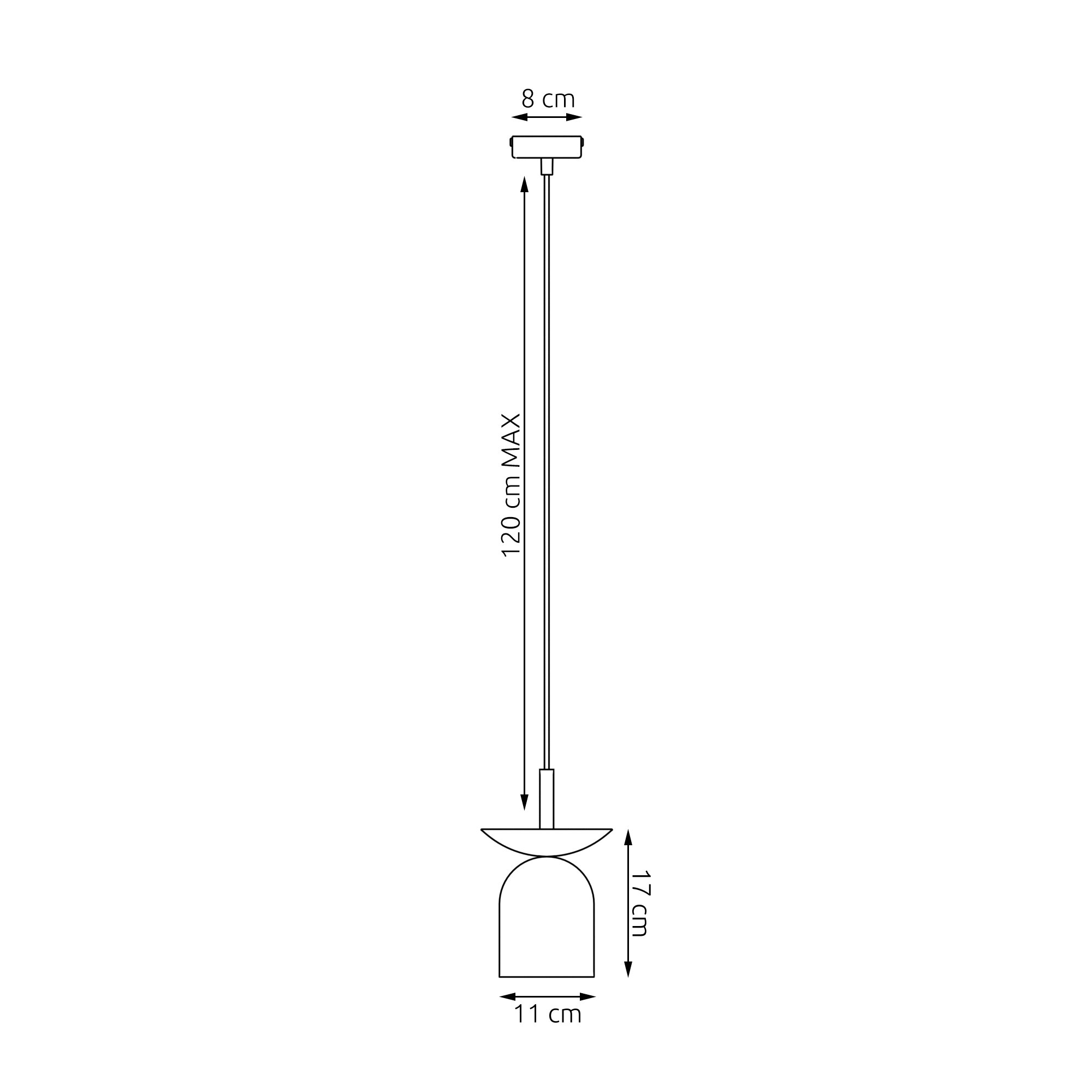 Lampa Noreli z beżowym, metalowym kloszem