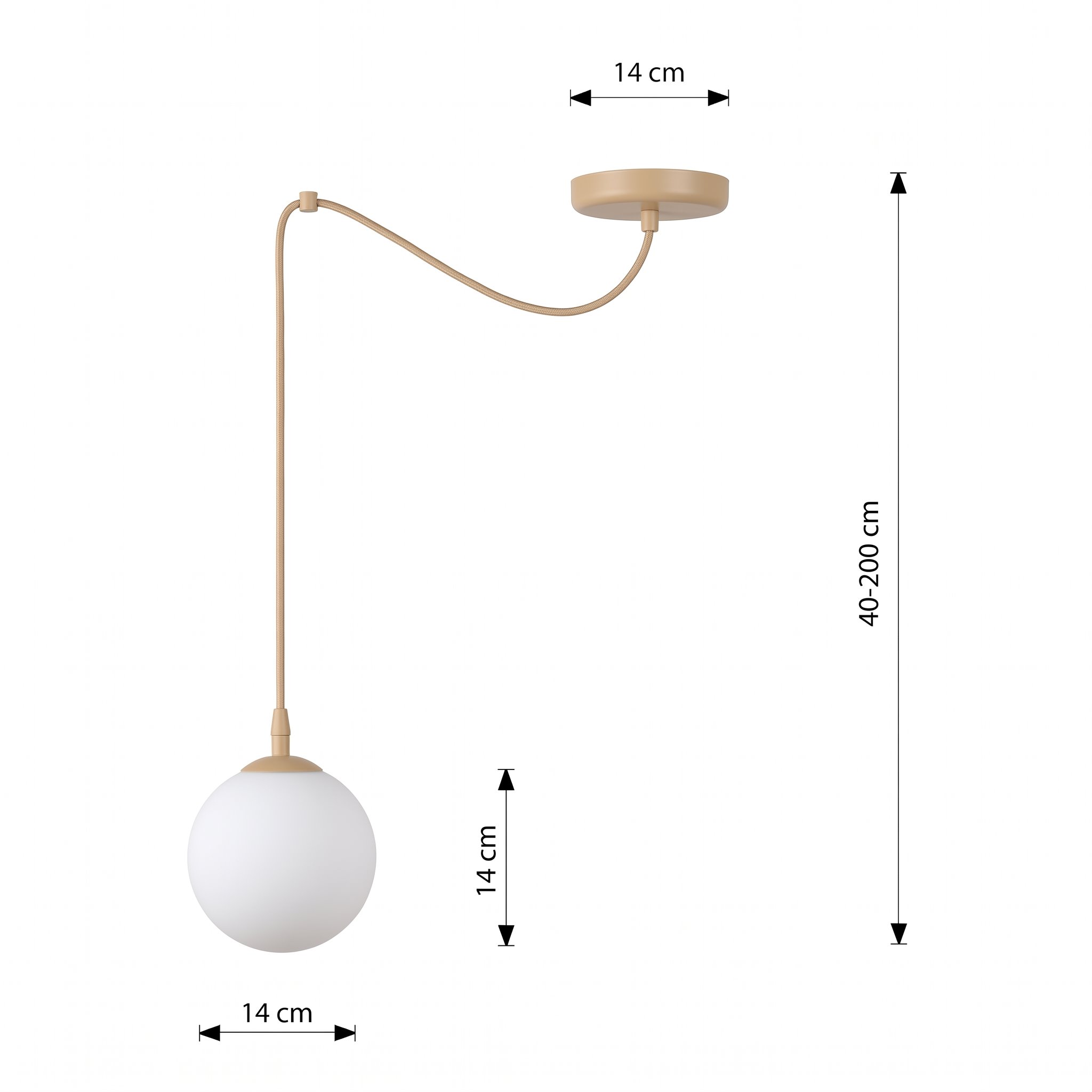 Loftowa lampa wisząca Blair Spider