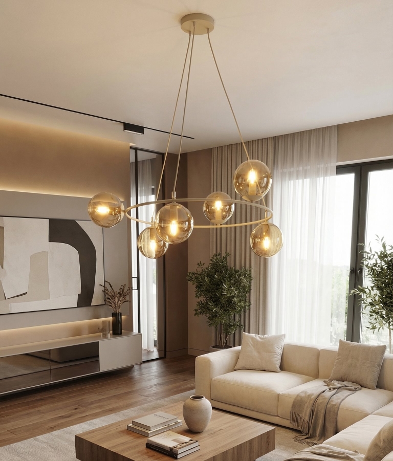 beżowa-dekoracyjna-lampa-wisząca