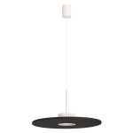 Nowoczesna lampa wisząca Ciro z czarnym kloszem