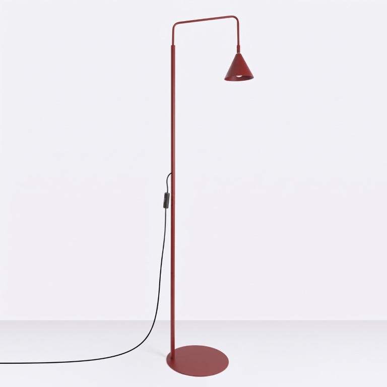 bordowa-lampa-stojąca