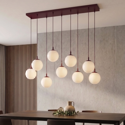 Lampa wisząca Blair 9 do przestronnych wnętrz